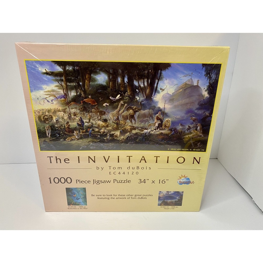 The Invitation by Tom duBois 1000 Piece Jigsaw Puzzle Noah's‎ Ark SunsOut Sealed
